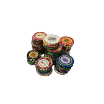 We offer a wide range of professional casino chips (value chips, wheel checks, and markers) produced by a patented mold injection technology.