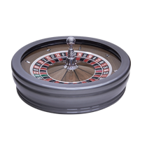 Casino roulette wheel for land-based and on-line casinos and studios.